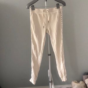 N:philanthropy beige studded sweatpants